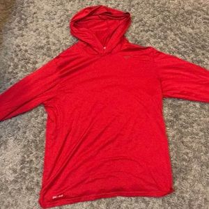 Nike Long sleeve Hooded Dri-Fit T-shirt